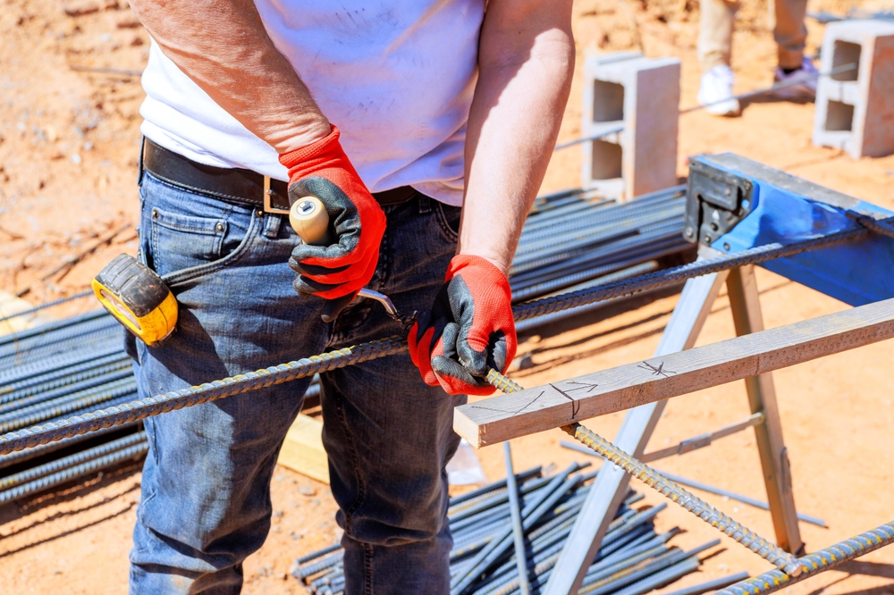 Handwerker bei der Arbeit